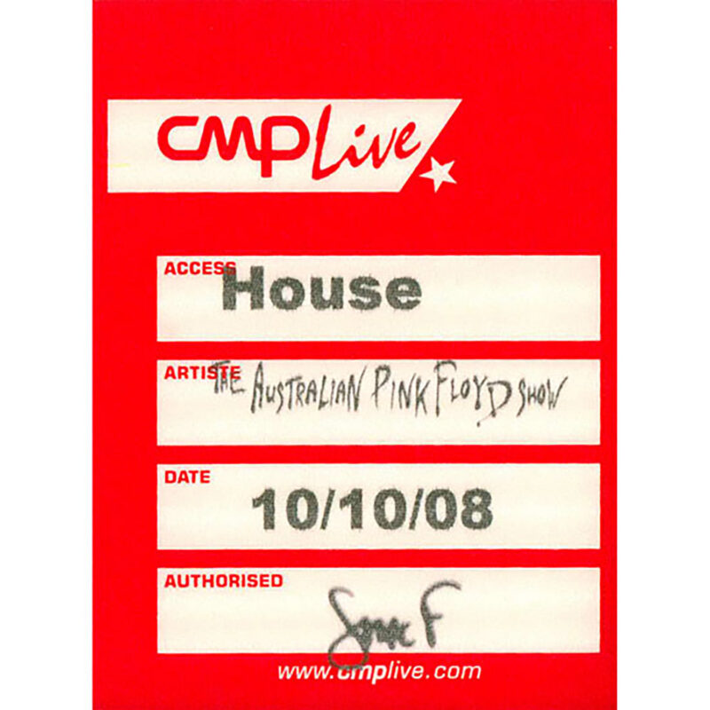 The Australian Pink Floyd Show  red